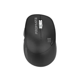 Promate 3200dpi Silent Key Wireless Optical Mouse Black