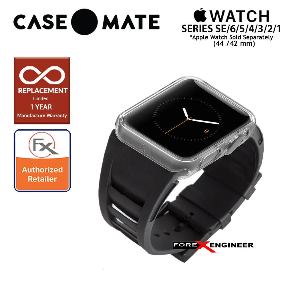 [RACKV2_CLEARANCE] Case Mate Tough Clear Bumper Case for Apple Watch Series 7 - SE - 6 - 5 - 4 - 3 - 2 - 1 ( 45mm - 42mm - 44mm ) - Clear (Barcode : 846127182591)