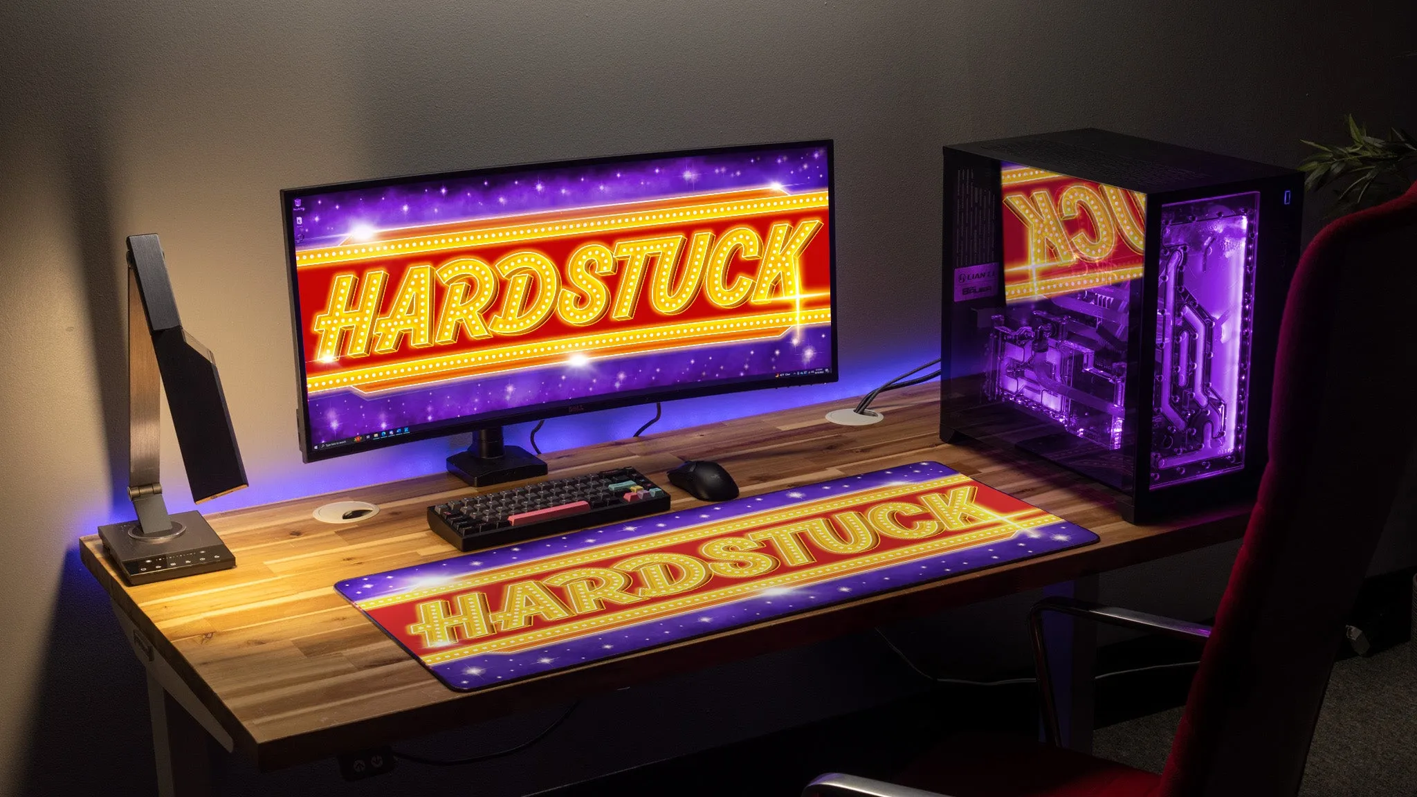 Rav "Hardstuck" Limited Edition Content Creator Collaboration Gaming Deskmat