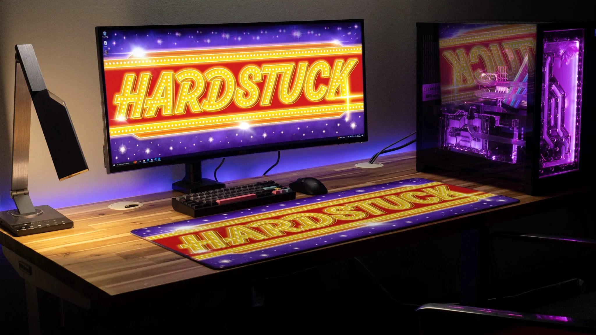 Rav "Hardstuck" Limited Edition Content Creator Collaboration Gaming Deskmat