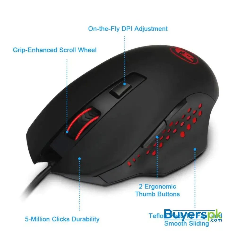 Redragon Gainer M610 Wired Usb 3200 Dpi Gaming Mouse