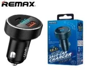 Remax Salo Dual Port Car Charger Usb / Usb Type C 58.5W 45A Power Deliver Quick Charge