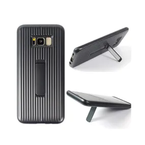 Rugged Mobile Phone Stand Case for S10 Metallic Grey