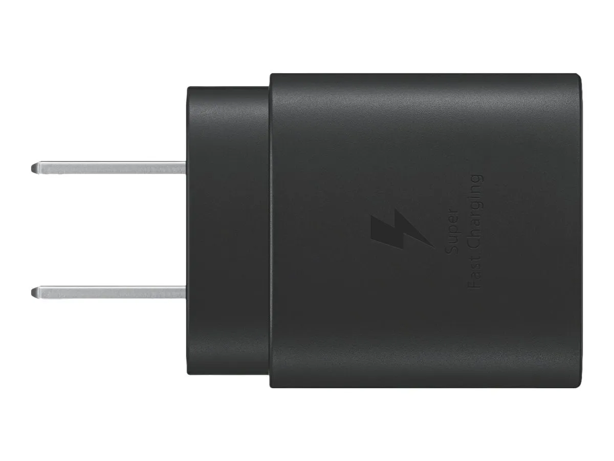 SAMSUNG 25W TA W/ CABLE -&nbsp; BLACK