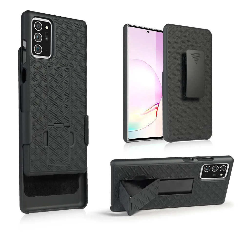 Samsung Galaxy Note 20 Case, Galaxy Note 20 Case, Rugged Slim Rotating Swivel Lock Holster Shell Combo Case for Galaxy Note 20