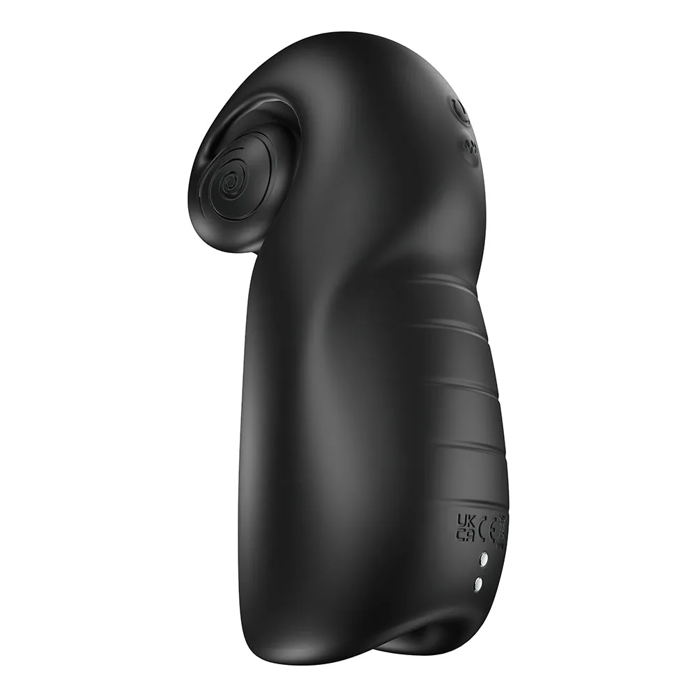 Snail Vibe Evo Rechargeable Masturbator Black