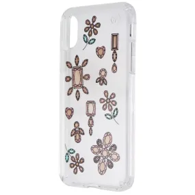 Speck Presidio Clear   Print Case for iPhone Xs/X - Dancing Diamonds/Clear