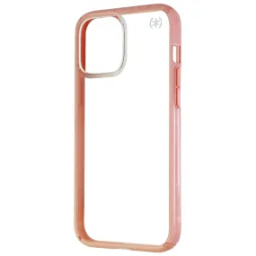 Speck Presidio Perfect-Clear Impact Geo Case for iPhone 12 Pro Max - Clear/Pink