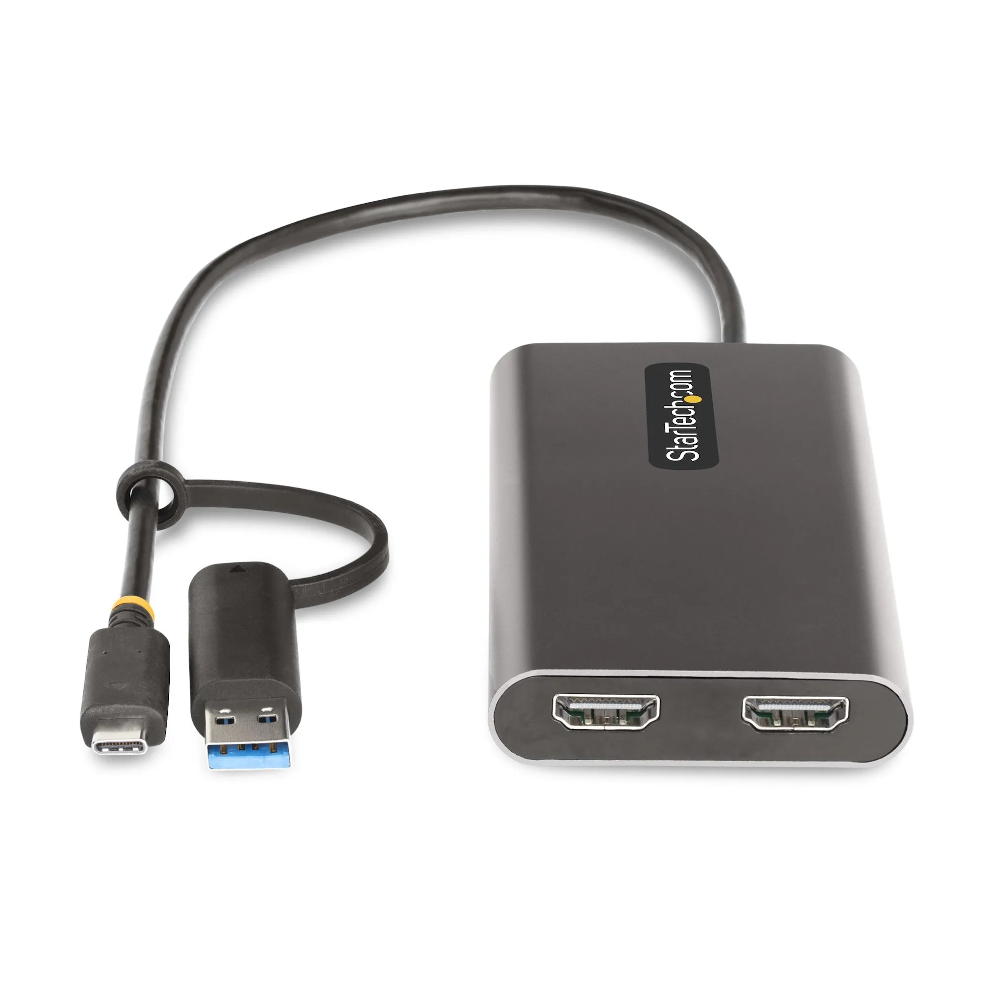 Startech.Com Usb-C Adapter 109B-Usbc-Hdmi - Usb-C/Usb-A / Dual-Hdmi