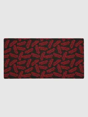 Stranger Things Logo Pattern Gaming Mat