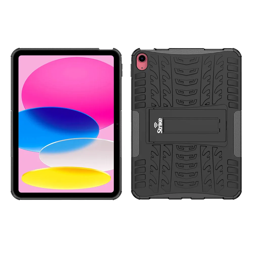 Strike Rugged Case for Apple iPad 10.9" (10th Gen) (Black)