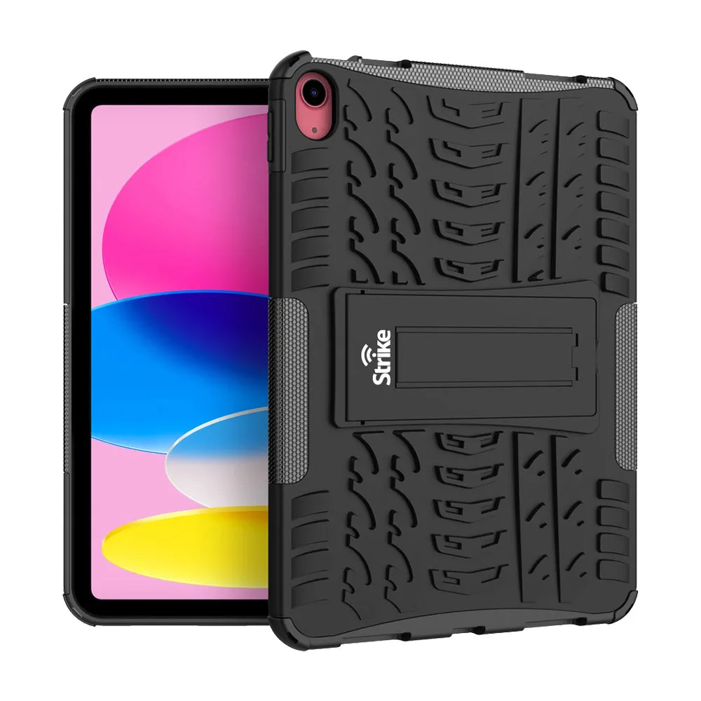 Strike Rugged Case for Apple iPad 10.9" (10th Gen) (Black)