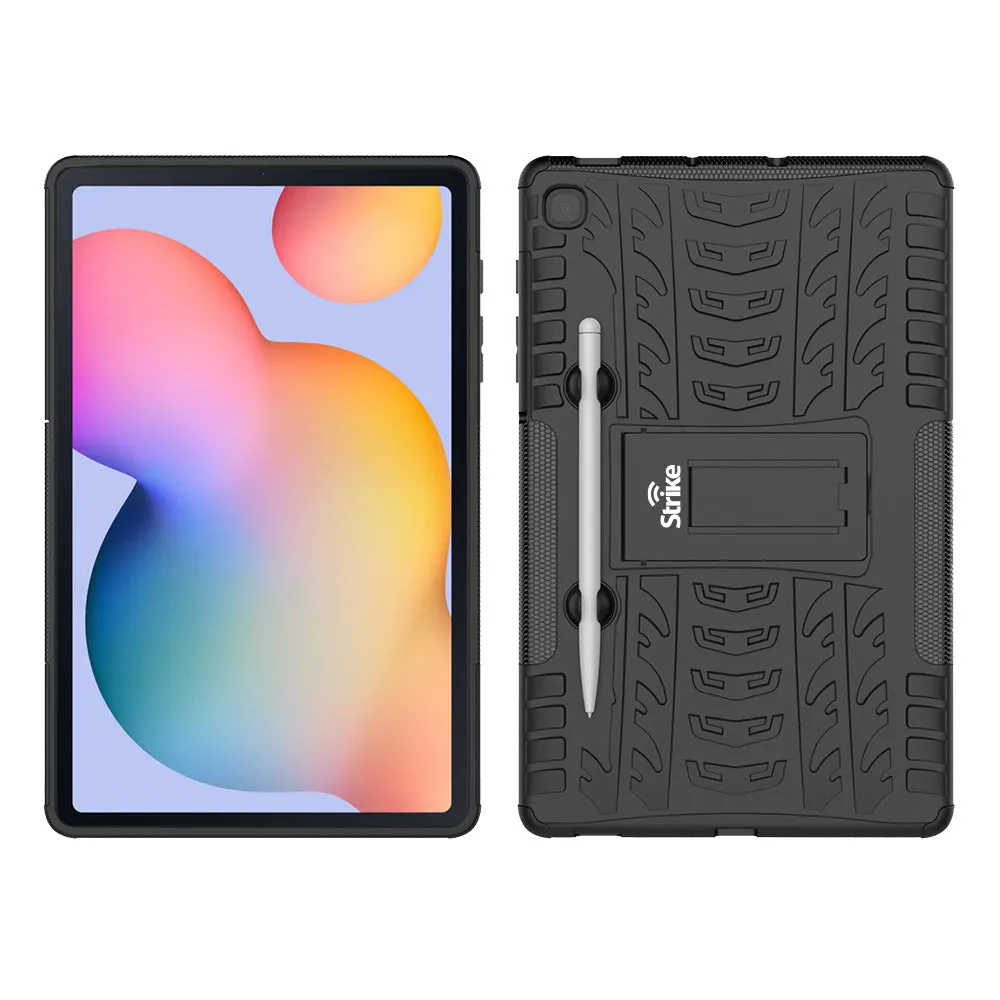 Strike Rugged Case for Samsung Galaxy Tab S6 Lite (2020/2022/2024) (Black)