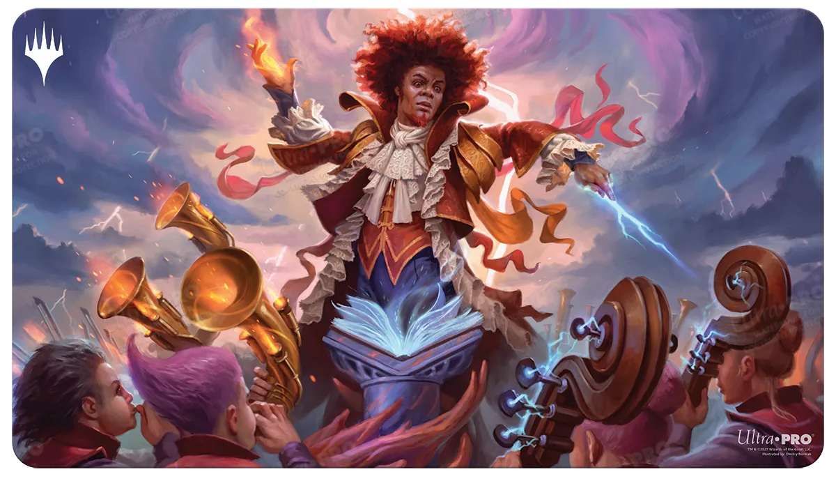 Strixhaven Zaffai, Thunder Conductor Standard Gaming Playmat for Magic: The Gathering