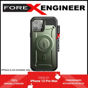 Supcase UB Unicorn Beetle PRO MAG for iPhone 13 Pro Max - MagSafe Rugged Case with Built-in Screen protector - Dark Green (Barcode: 843439120082 )