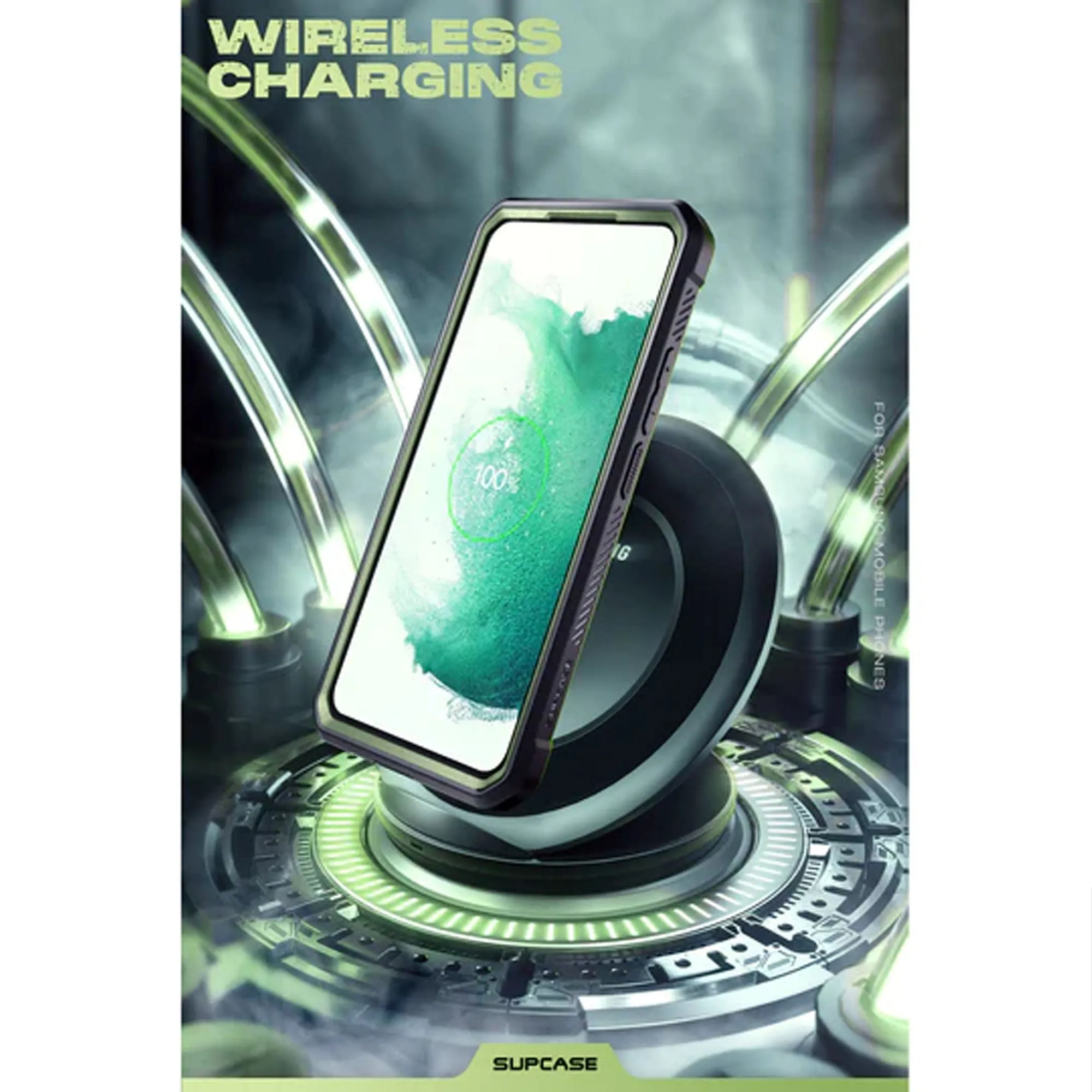 Supcase Unicorn Beetle Pro Rugged Case for Samsung Galaxy S22 - Dark Green (Barcode: 843439116078 )