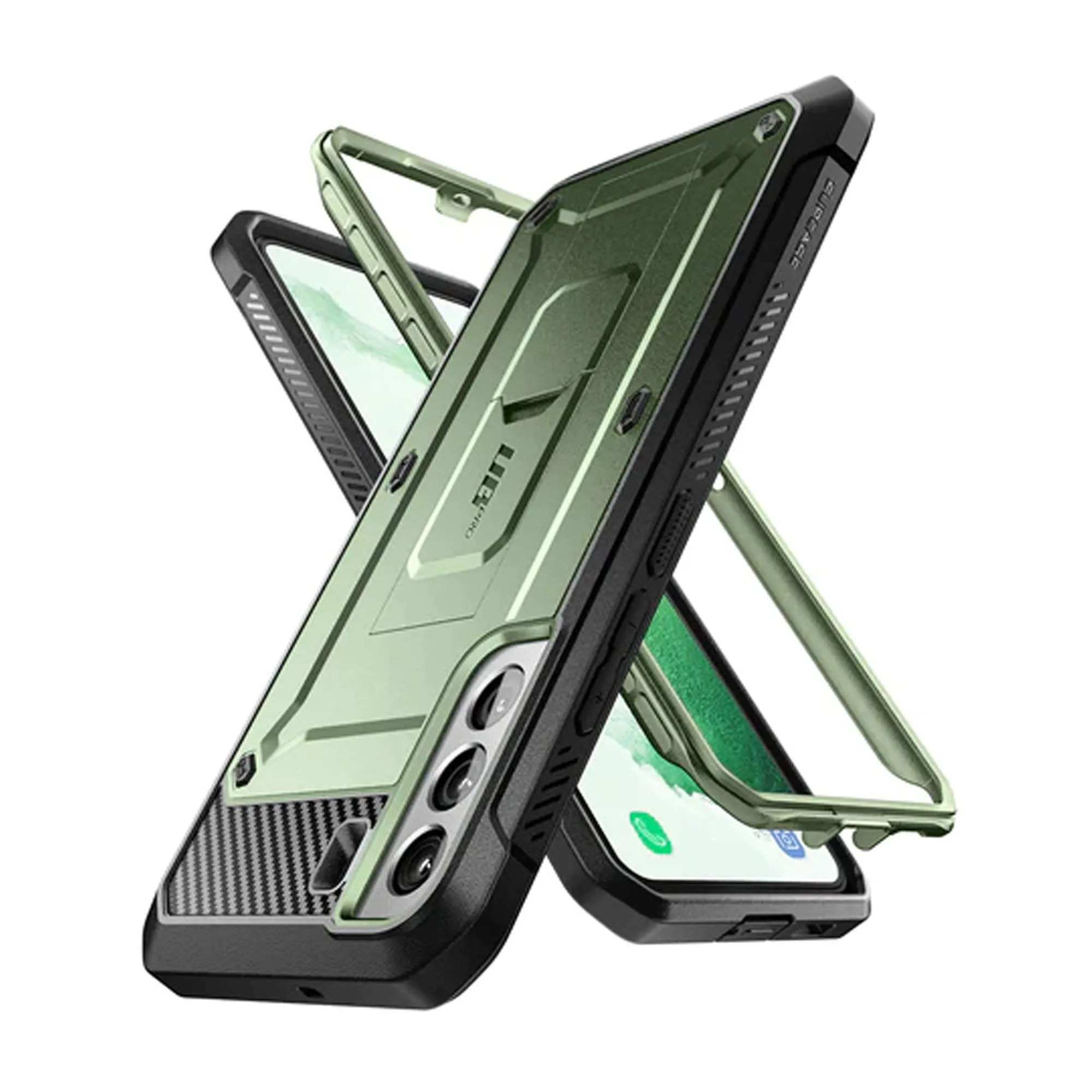 Supcase Unicorn Beetle Pro Rugged Case for Samsung Galaxy S22 - Dark Green (Barcode: 843439116078 )