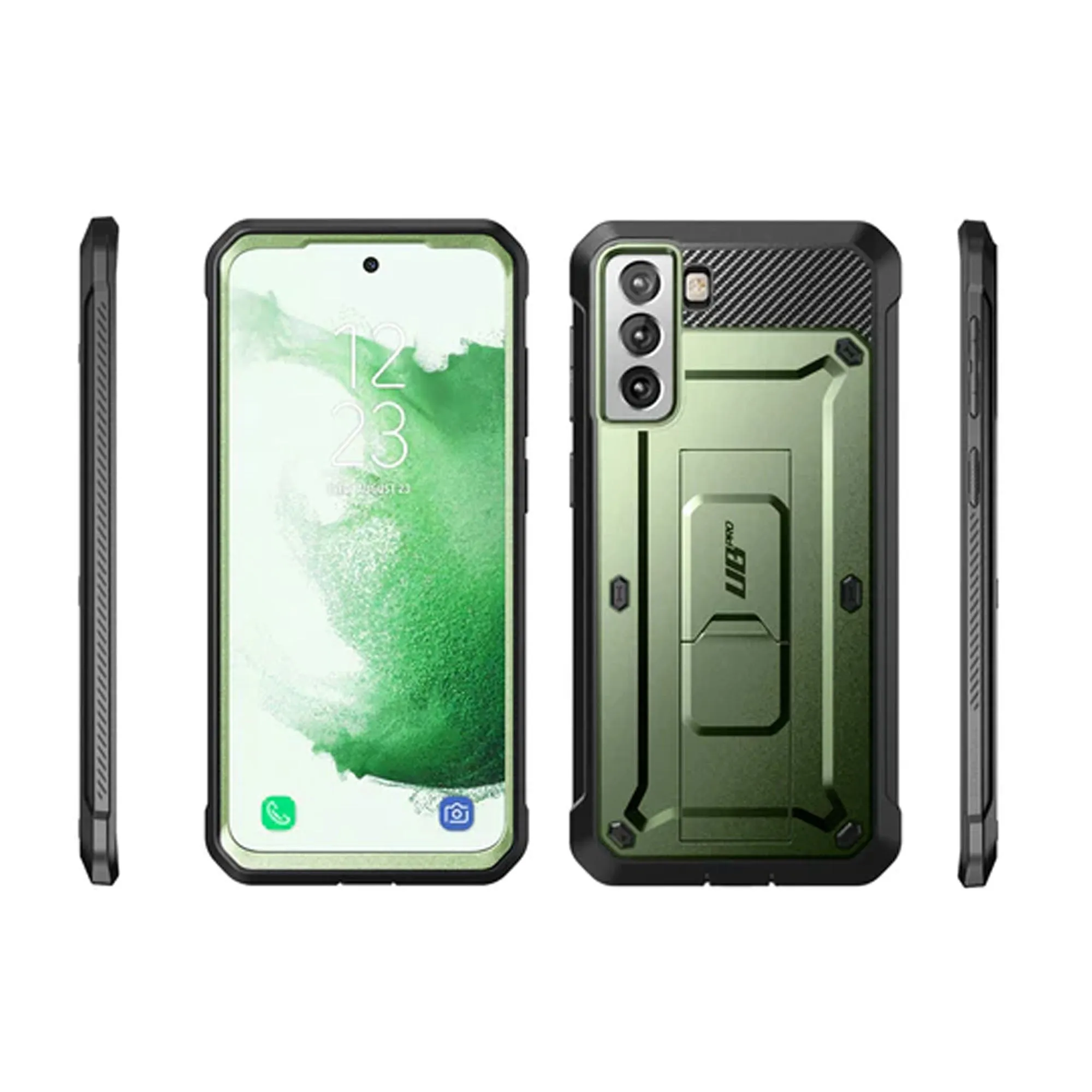 Supcase Unicorn Beetle Pro Rugged Case for Samsung Galaxy S22 - Dark Green (Barcode: 843439116078 )