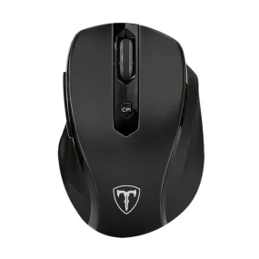 T-Dagger Corporal 2400Dpi 6 Button|Wireless|Ergo-Design Gaming Mouse - Black