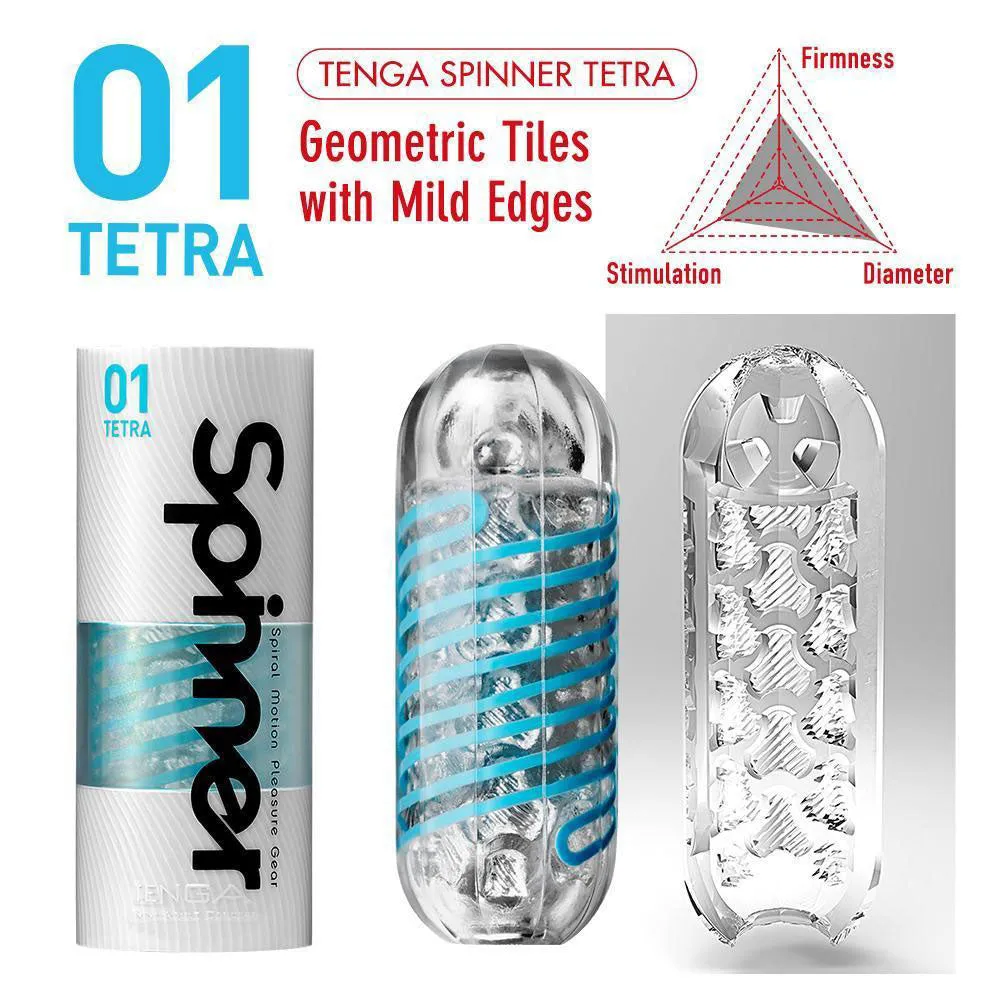 Tenga Spinner Twisting Masturbator - Tetra Texture