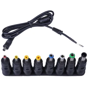 TheLAShop Power Cord w/ Universal Laptop Plug for Lab DC Power Supply