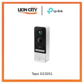 TP-Link D230S1 Smart Video Doorbell Camera Kit