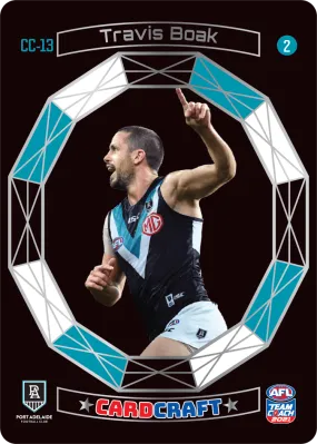 Travis Boak, #2, Craft Card, 2021 Teamcoach AFL