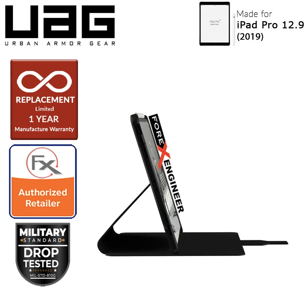 UAG Metropolis for iPad Pro 12.9 inch 2019 - Rugged Military Drop Tested iPad Case - Black