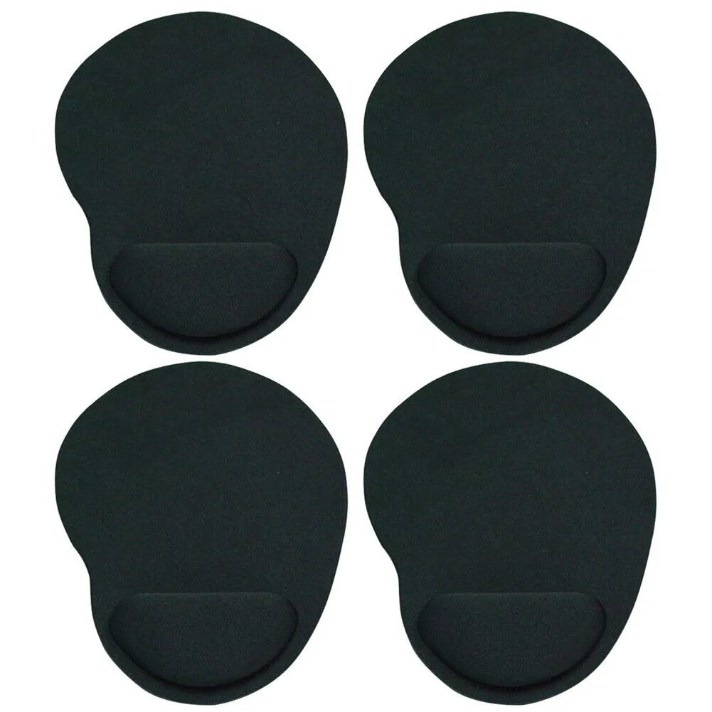 US 2-4 Pack Ergonomic Comfortable Mouse Pad Mat With Wrist Rest Support Non Slip