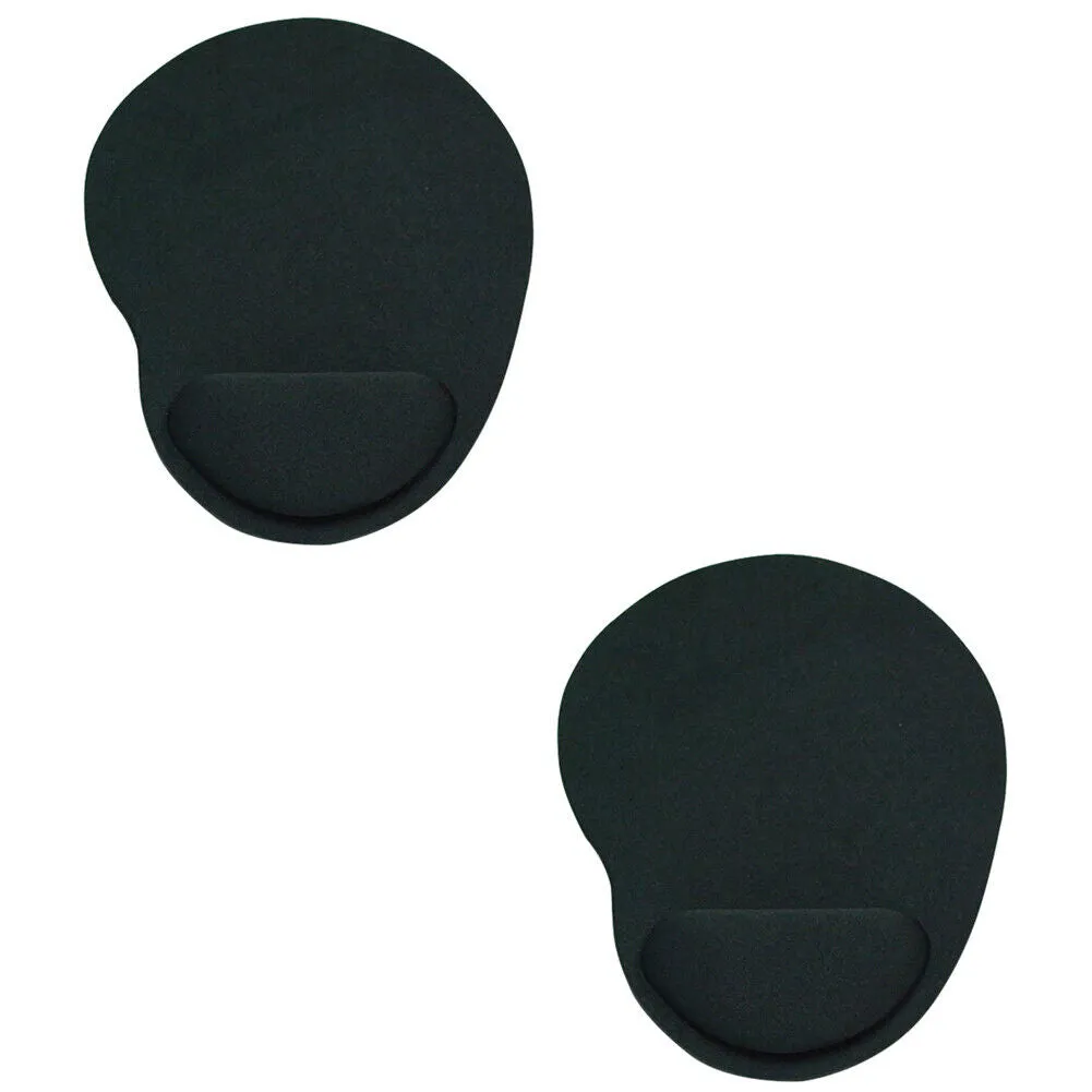 US 2-4 Pack Ergonomic Comfortable Mouse Pad Mat With Wrist Rest Support Non Slip