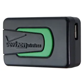 Verizon Wireless 5-Volt/1-Amp Single USB Wall Charger - Black/Green (B141000)