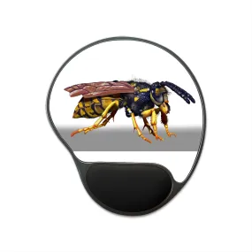 Wasp Mouse Pad With Wrist Rest