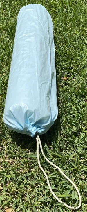 Waterproof Bolster Cover with Drawstring Closure, 6" x 27"