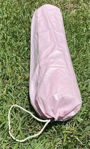 Waterproof Bolster Cover with Drawstring Closure, 6" x 27"