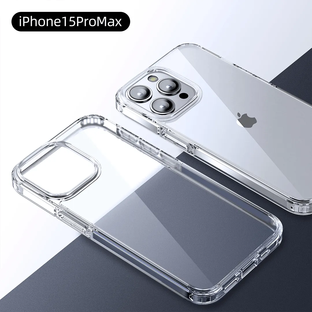 WLONS Crystal Clear Case for iPhone 15 Series