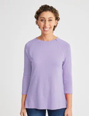 Womens Chest Port Access Shirt - Lavender