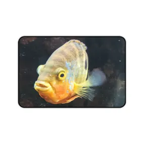 Yellow Orange Fish Desk Mat